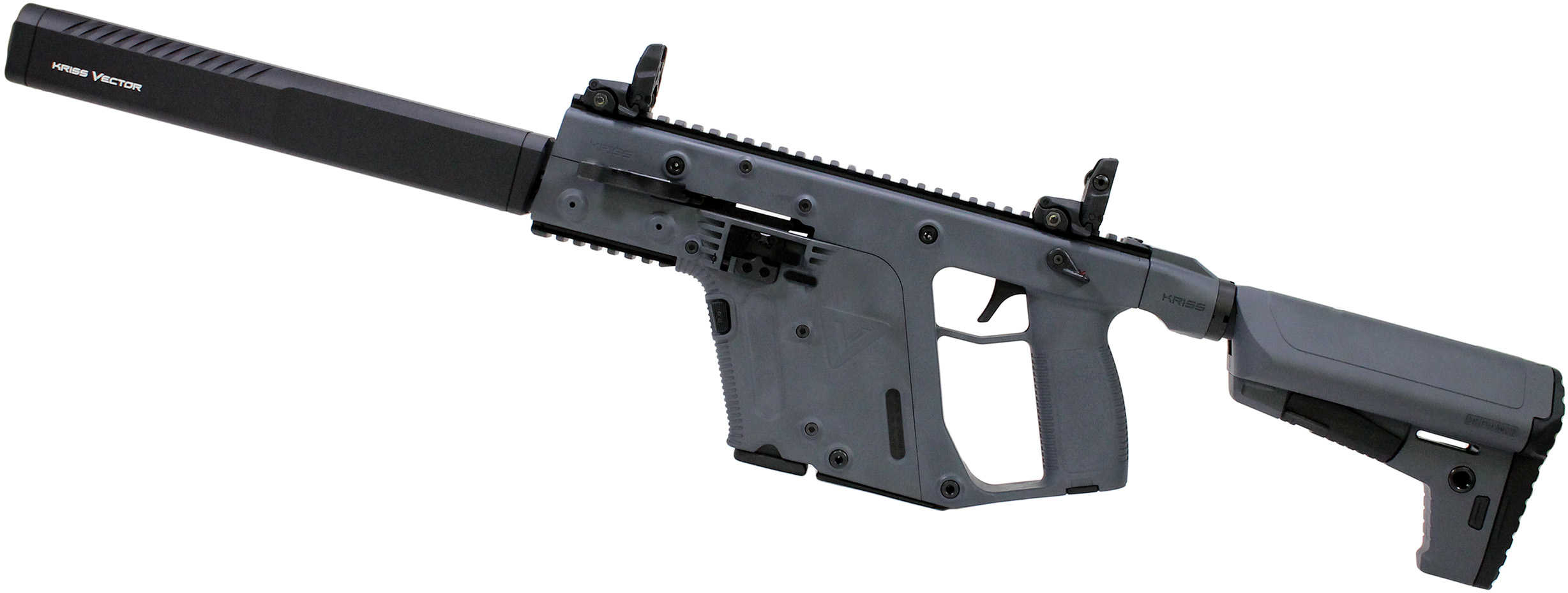 KRISS VECTOR GEN II CRB COMBAT GREY 45 ACP 16" Barrel Adjustable Stock