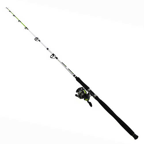 Zebco / Quantum Big Cat XT Spinning Combo 4.9:1 Gear Ratio 7 2pc Rod 25-50 lb Line Rating Md: BCXT50702MHNS3