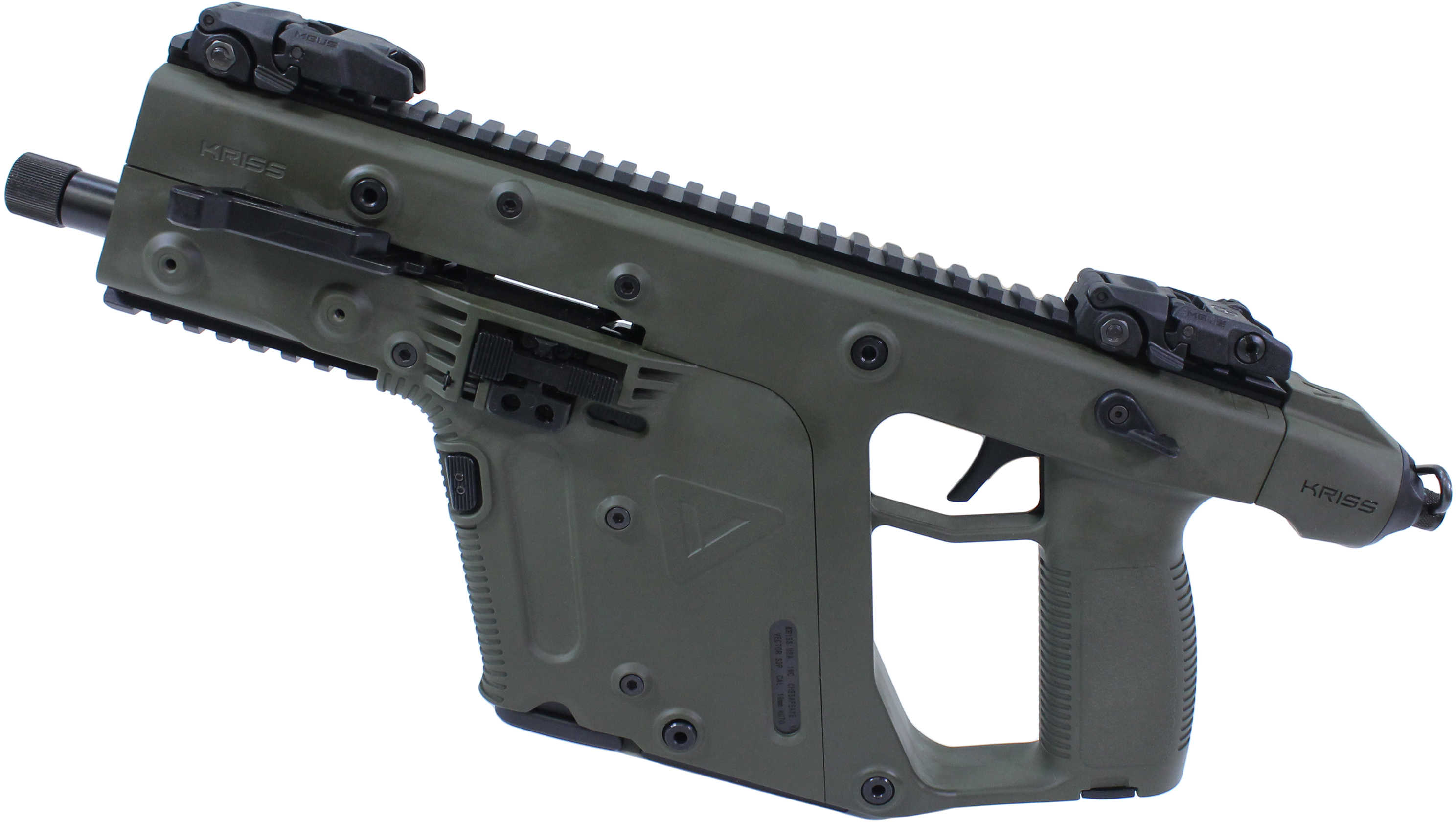KRISS Stainless Steel Vector SDP Pistol 10mm Gen2 5.5 Inch Threaded
