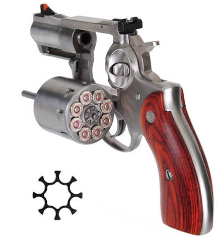Ruger Redhawk 357 Magnum Revolver 2.75" Stainless Steel Barrel 8-Round Capacity Hardwood Grip