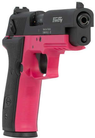 GSG Firefly 22 Long Rifle Pistol 4" Steel Barrel 10 Round Pink Zinc Alloy Frame Black Slide