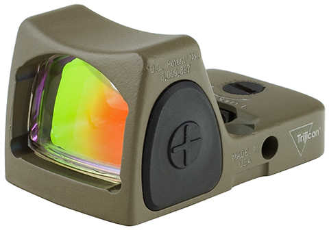 RMR Type 2 Adjustable LED Sight - 1.0 MOA Red Dot Reticle, Cerakote Flat Dark Earth Md: RM09-C-70074