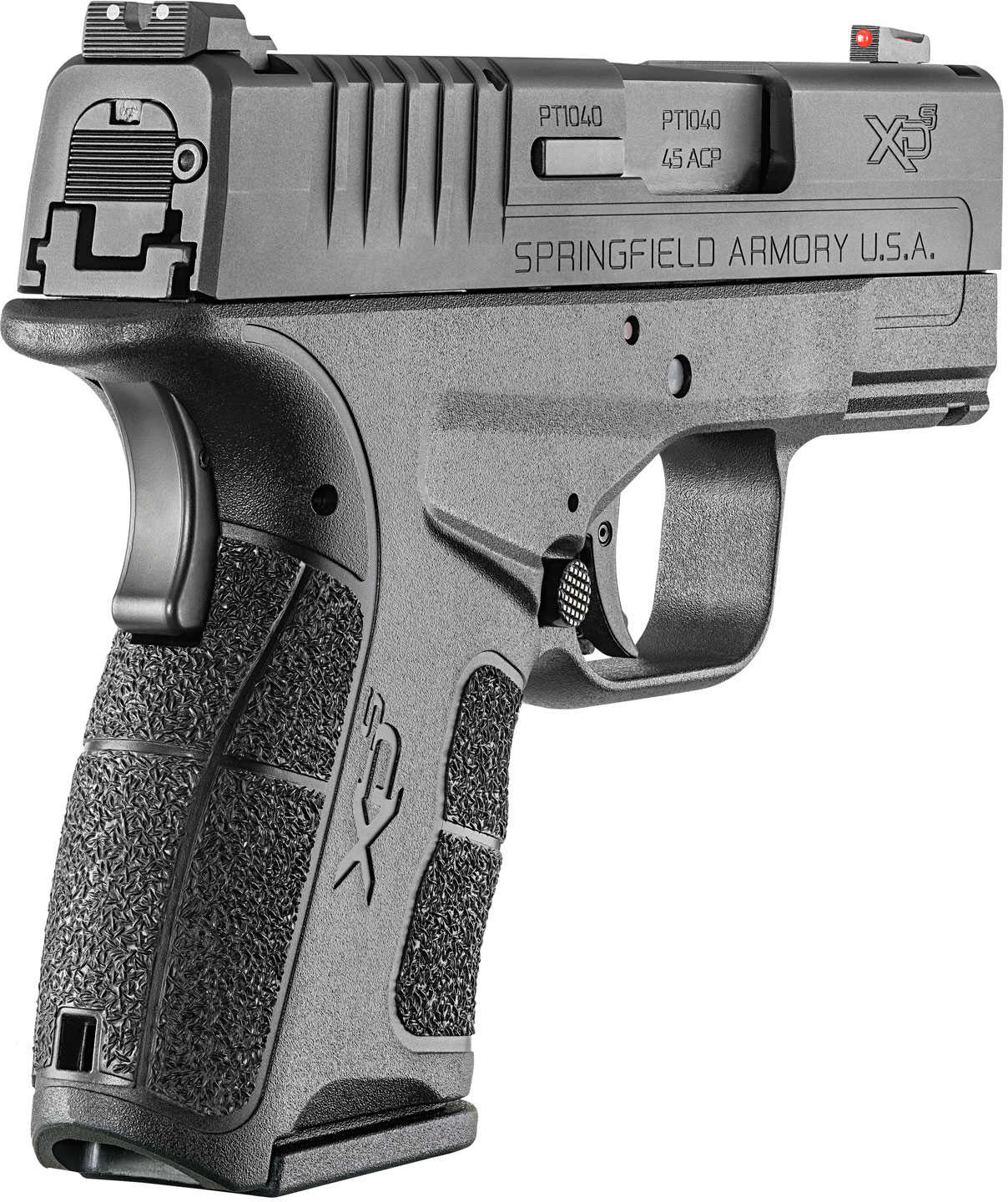 Springfield XD-S MOD.2 Pistol 45 ACP 3.3" Barrel 6+1 Rounds Fiber Optic Front Sight Black Finish