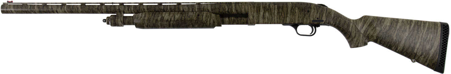 Mossberg 835 Ulti-Mag All-Purpose Field Pump Action Shotgun 12 Gauge 3.5" Chamber 26" Vent Rib Barrel 5 Rounds Synthetic Stock Mossy Oak Bottomland Camo