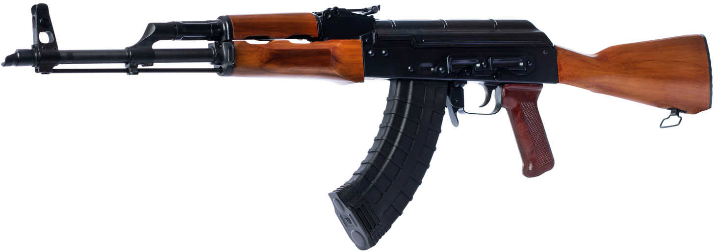 Riley Defense Rak101 Rak 47 Classical Rifle AK47 7.62x39mm 16.25" Barrel 30 Round Black Oxide Stained Teak Wood Stock