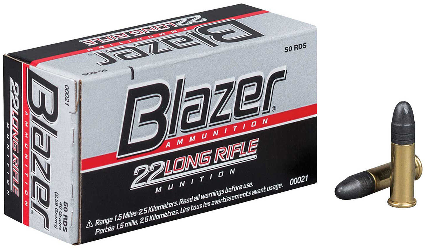 22 Long Rifle 50 Rounds Ammunition CCI 40 Grain Lead