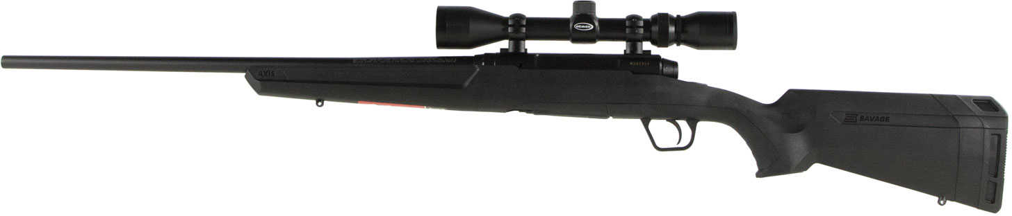 Savage Axis XP Bolt Action Rifle 6.5 Creedmoor 22" Barrel 3-9X40 Weaver Kaspa Scope Matte/Black Synthetic Ergonomic Stock