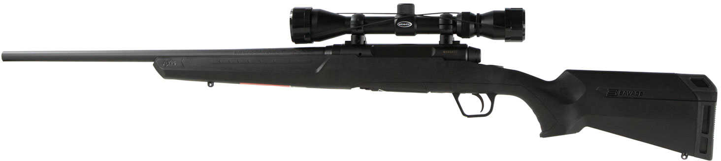 Savage Axis XP Youth 7MM-08 Rem 20" Barrel Weaver 3-9X40 Scope 4 Rounds