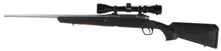 Savage Axis XP Rifle 308 Win 22" Barrel 3-9X40 Weaver Scope Black Ergo Stock Stainless Steel Finish