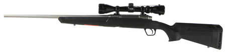 Savage Axis XP Rifle 6.5 Creedmoor 22" Barrel Matte Stainless Finnish With Weaver 3-9x40mm Scope