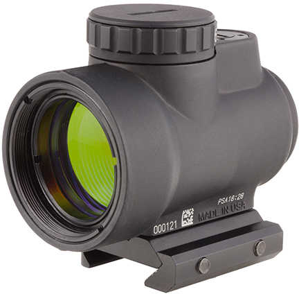 Trijicon Miniature Rifle Optic (MRO) Sight 2.0 MOA Adjustable Green Dot with Low Mount, Matte Black