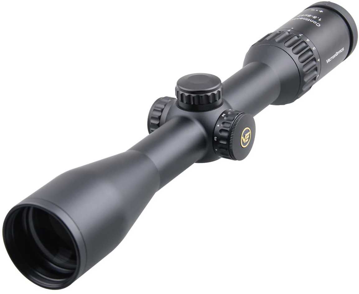 Continental 1.5-9x42 Scope 30mm Monotube Etched Glass German Optics #4 Illuminated Reticle