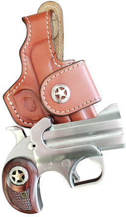 Bond Arms Bard Rustic Defender Break Open Derringer 45 LC / 410 Gauge 3" Barrel 2 Round Stainless Steel