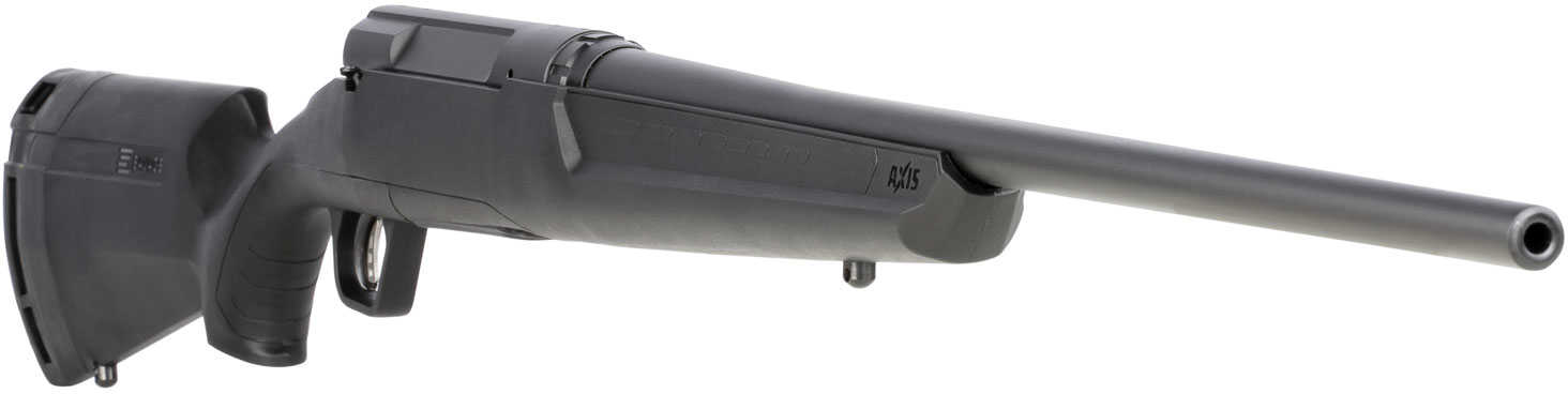 Savage Axis II Rifle 7MM-08 Rem 22" Barrel Left Handed Black Synthetic Ergo Stock