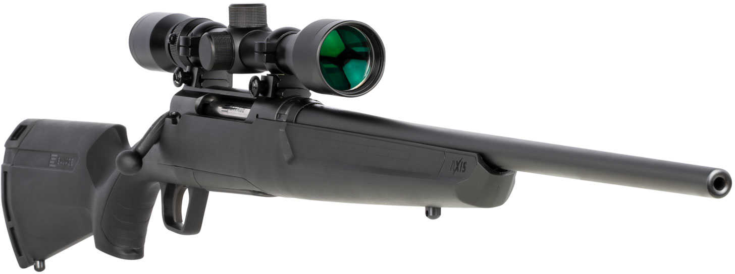 Savage Axis Xp Youth Rifle 6.5 Creedmoor 20" Barrel With Weaver 3-9x40 Scope Ergo Stock