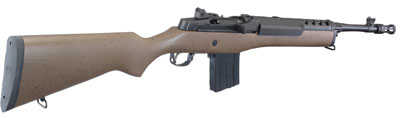 Ruger Mini-14 Tactical Rifle 5.56 NATO 16.12" Threaded Barrel 20 Round Black Speckled Brown Synthetic Stock