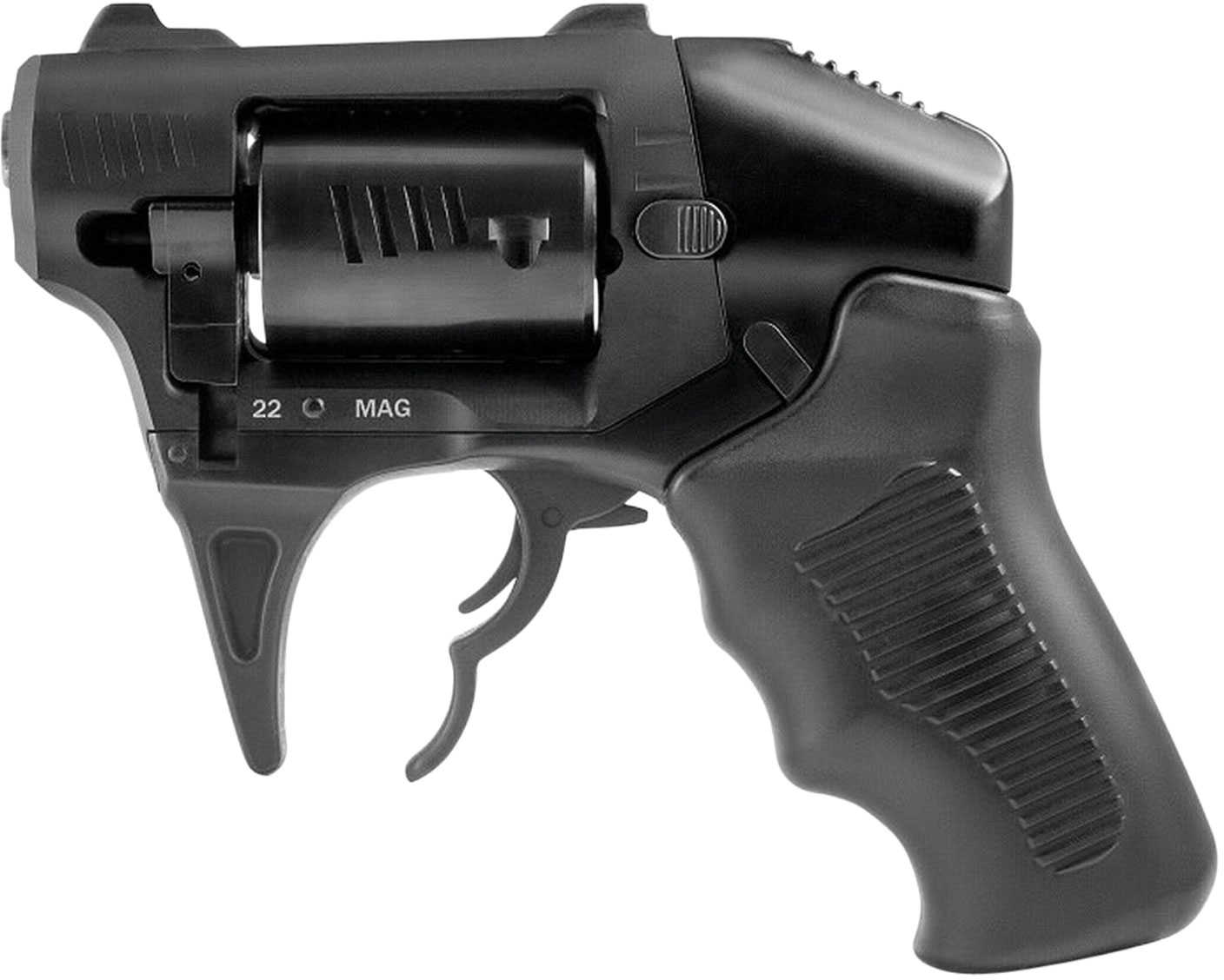 Standard Manufacturing S333 Thunderstruck Revolver 22 Mag 1 1/4" Double Barrel 8 Shot Black Finish