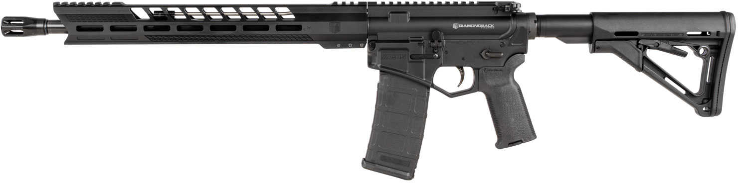 Diamondback DB15 AR-15 Rifle 5.56mm 16" Barrel 30 Round Black Finish Adjustable Magpul CTR Stock K2 Grip