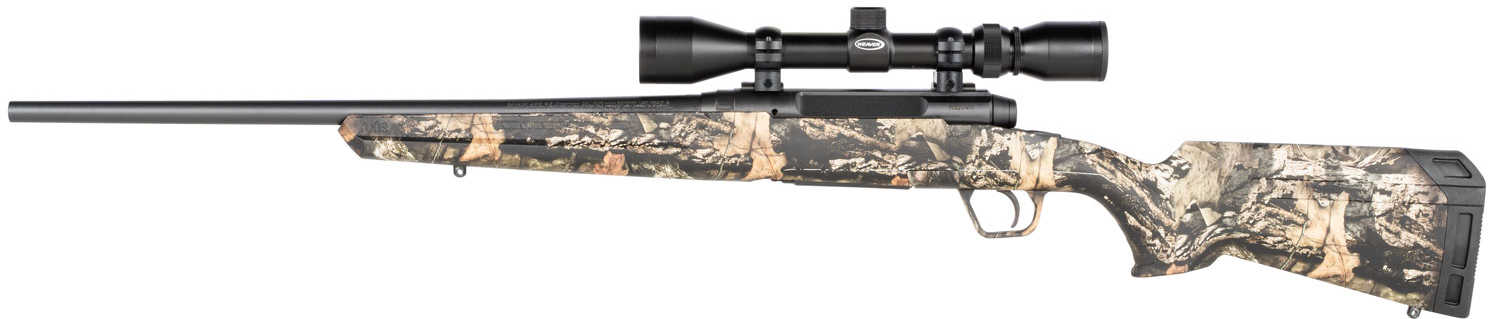 Savage Axis XP Compact Rifle 6.5 Creedmoor 20" Barrel Mossy Oak Break-Up Stock Matte Black Finish With Weaver 3-9x40mm