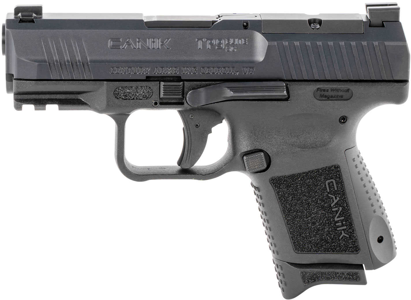 Century Canik TP9 Elite Sub-Compact Pistol 9mm Luger 3.60" Barrel 15 Round Black Finish