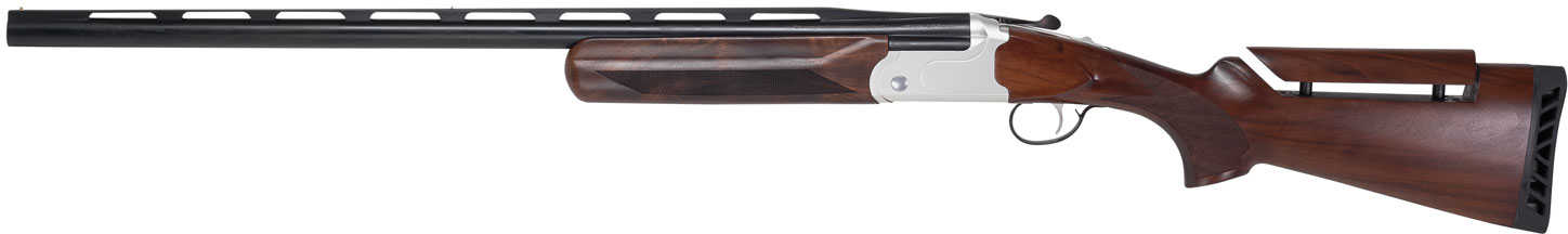Stevens 555 Trap Shotgun 12 Gauge 30" Barrel Turkish Walnut Stock-img-1