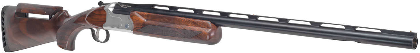 Stevens 555 Trap Shotgun 12 Gauge 30" Barrel Turkish Walnut Stock-img-2