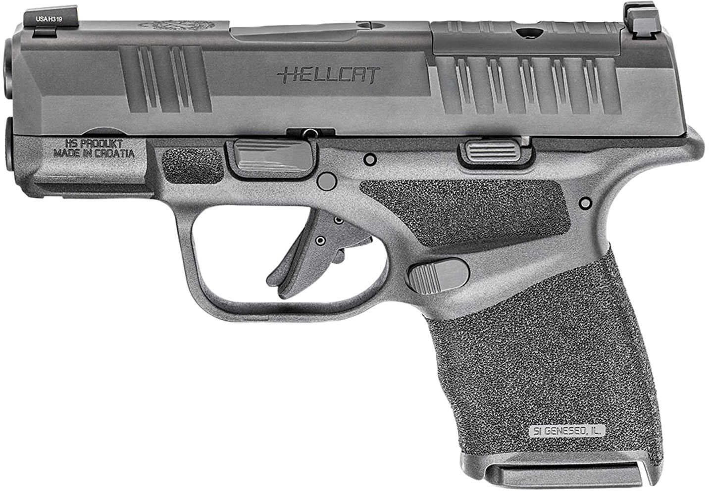 Springfield Armory Hellcat Micro-Compact OSP Optics Ready Pistol 9mm 3" Barrel 11 Round Tritium Sight