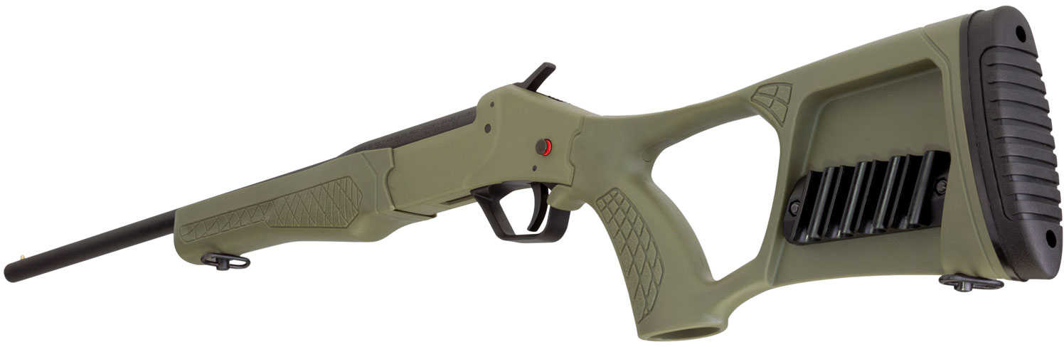 Rossi Tuffy Youth 410 Gauge 18.50" Barrel OD Green Stock-img-2