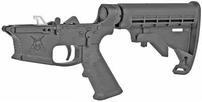 KE Arms KE-9 Complete Billet Lower Receiver 9mm Accepts for Glock Mags Mil-Spec 6 Position Stock