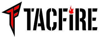 TacFire AR-15 Spiral Fluted Muzzle Brake 5.56 NATO 1/2x28 Threaded Steel Construction Oxide Finish Matte Black