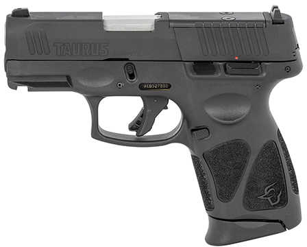 Taurus G3c Pistol 9mm Luger 3.20" Barrel 12 Round 3 Magazines Black Finish T.O.R.O Cuts Slide