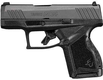 Taurus GX4 Pistol 9mm Luger 3.06" Barrel 11+1 Rounds Black Finish iterchangeable Backstrap Grip