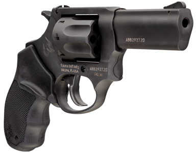 Taurus 2942M031 942 Revolver 22 WMR 8rd 3" Barrel, Overall Matte Black Finish Steel & Finger Grooved Black Polymer Grip