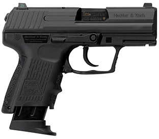 H&K P2000 SK V3 Semi-Auto Sub-compact Pistol 40S&W 3.26" Barrel (3)-9Rd Mags Night Sights Black Polymer Finish