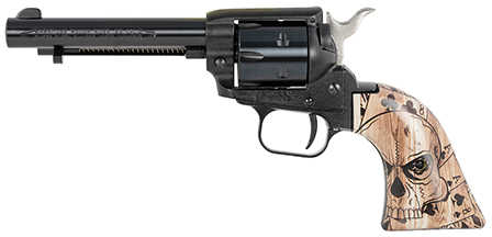 Heritage Rough Rider Revolver 22 LR 6 Shot 4.75" Barrel Deadman's Hand Ivory Grips