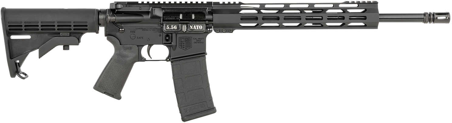 Diamondback Firearms DB15 Semi-Auto AR-Style Tactical Rifle 223 Rem 16" 4150 Chrome Moly Barrel (1)-30Rd Mag Black Finish