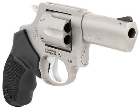 Taurus 856 T.O.R.O. Revolver 38 Special 6 Shot 3" Barrel Stainless Steel Finish Black Rubber Grip Features Optic Mount For Micro Red Dot