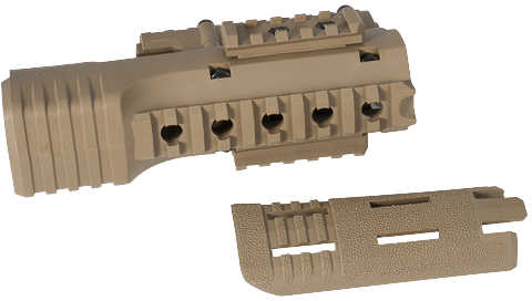 Mission First Tactical Poly 47 Forend for AK-47 with Picatinny Rail Scorched Dark Earth TP47IRSSDE
