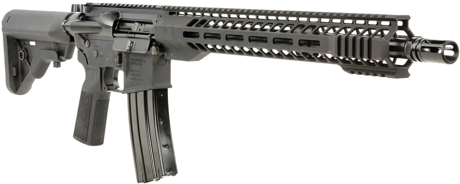 Radical Firearms AR-15 MHR Rifle 5.56 NATO 30+1 Rounds 16" Chrome Moly Vanadium Barrel 15" M-Lok Skinny Hybrid Handguard Bravo Stock & Type 23 P-Grip
