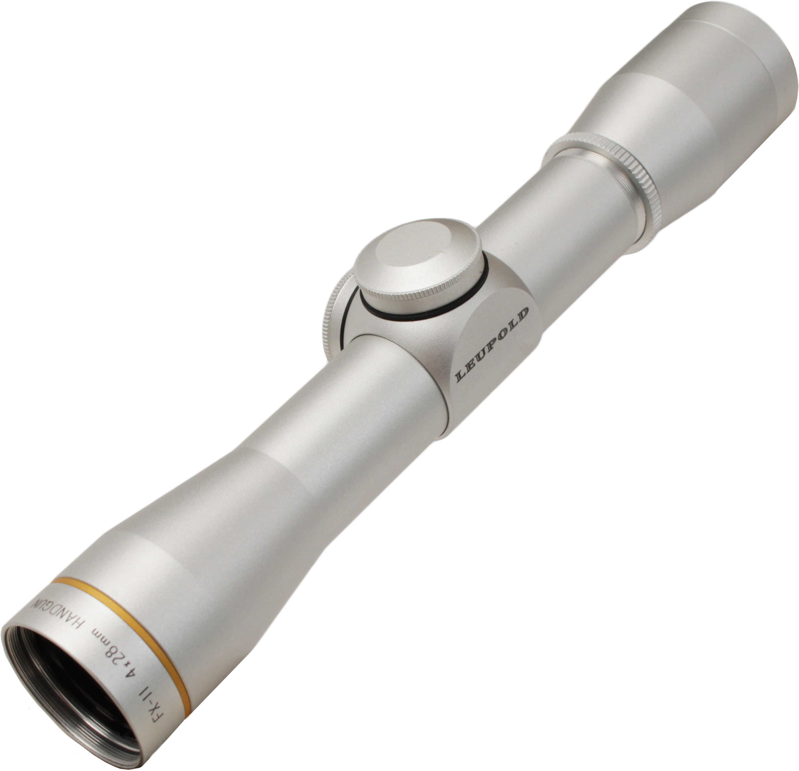 Leupold FXII Handgun Scope 4X28 1" Duplex Reticle Silver Finish 58760