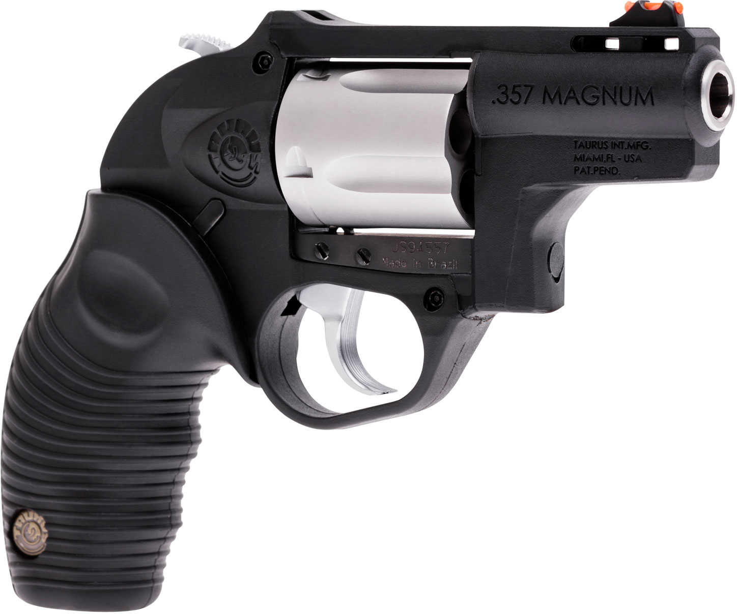 Taurus M605 Revolver 357 Magnum Protector Polymer Frame 2" Barrel 5 Shot Stainless Steel 2605029PLY