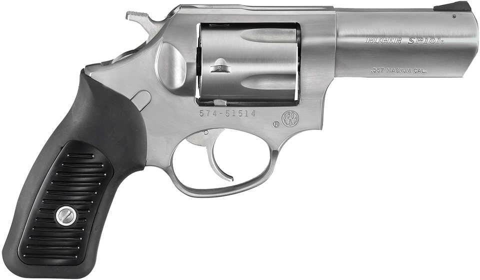 Ruger SP101 Revolver 357 Mag 3" Barrel 5 Shot Triple-Locking Cylinder Satin Stainless Steel
