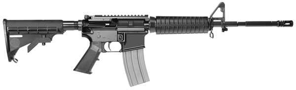 Del-Ton Echo Series 316 A3 AR-15 Rifle 5.56mm NATO 16" Barrel Adjustable Stock 30 Round Mag Semi-Automatic RFTM16-0
