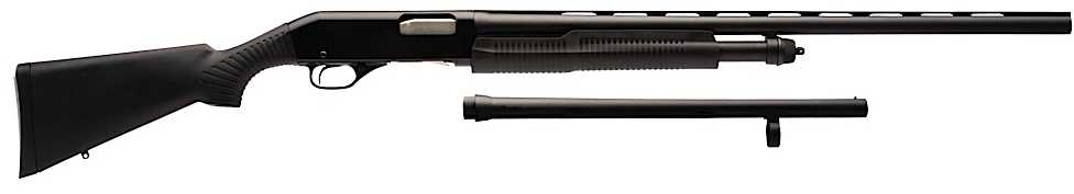 Stevens 320 Field / Security Combo 12 Gauge Shotgun 3" Chamber 18.5" Barrel And 28" 5 Round 19490