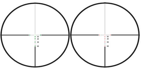 Excalibur Tact-Zone Scope 2.5-6x32 Illuminated Reticle Model: 1964