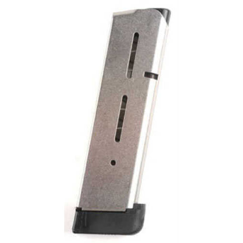 Wilson Combat Magazine for Full Size 1911 .45 ACP - 8 round Extended .625" base pad Stainless Aircraft grade 47DE