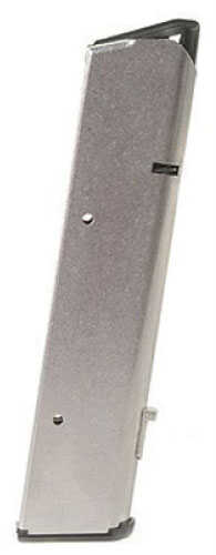 Wilson Combat Magazine for Full Size 1911 .45 ACP - 10 round Ultra-thin base pad Stainless Aircraft grade 47T