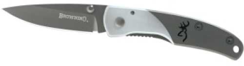 Browning Mountain Ti Folding Knife Small, Gray 322561