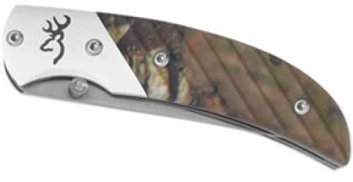 Click to see larger image. Browning Prism II Knife Mountain Titanium/Mossy Oak Infinity 3225672