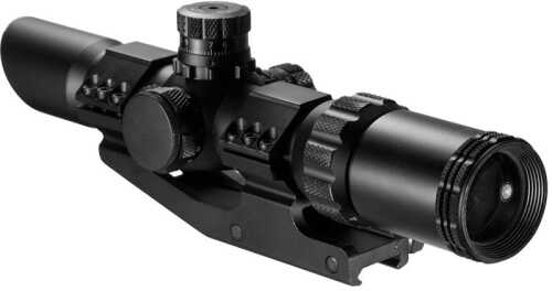 Barska Optics SWAT Scope 1-4x28mm, 30mm Tube, IR Glass, Mil-Dot Reticle AC11872